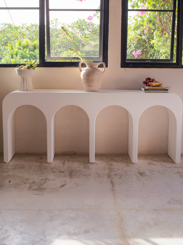 4 Arch Console | MEDITERRANEAN COLLECTION | PRE-ORDER MAY/JUNE ARRIVAL