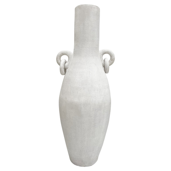 Zarlow Urn | White Wash | PRE-ORDER MAY ARRIVAL