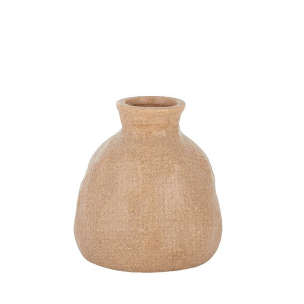 Harling Ceramic Vase - Nude | 13CM X 13.5CM
