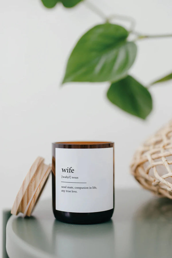 Commonfolk Collective | Dictionary Meaning Candle - Wife | Palm Desert