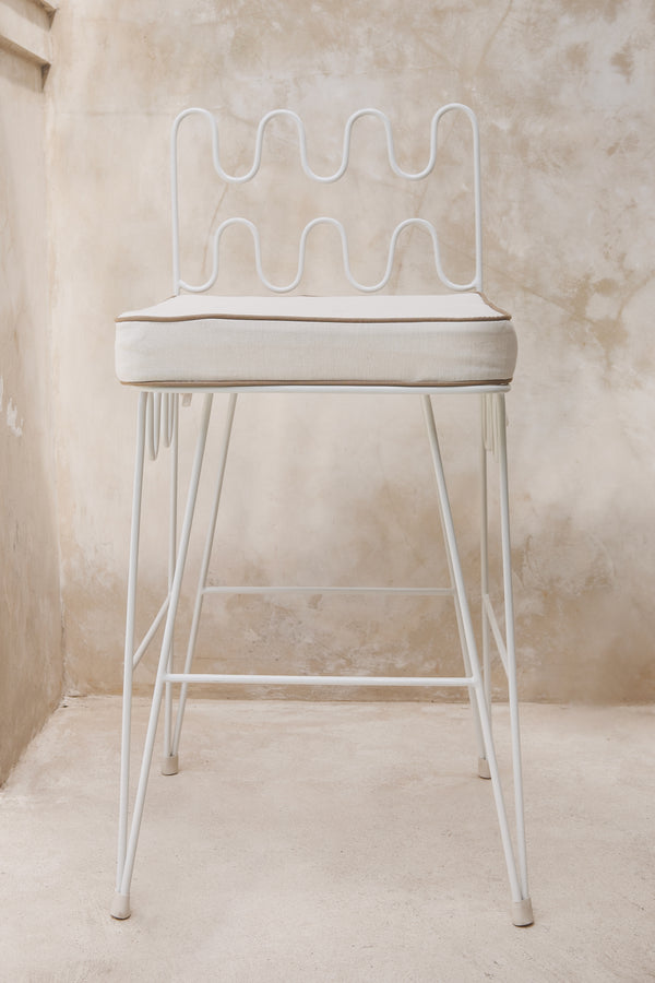 Wavy Bar Stool