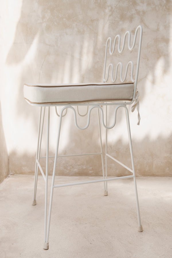 Wavy Bar Stool