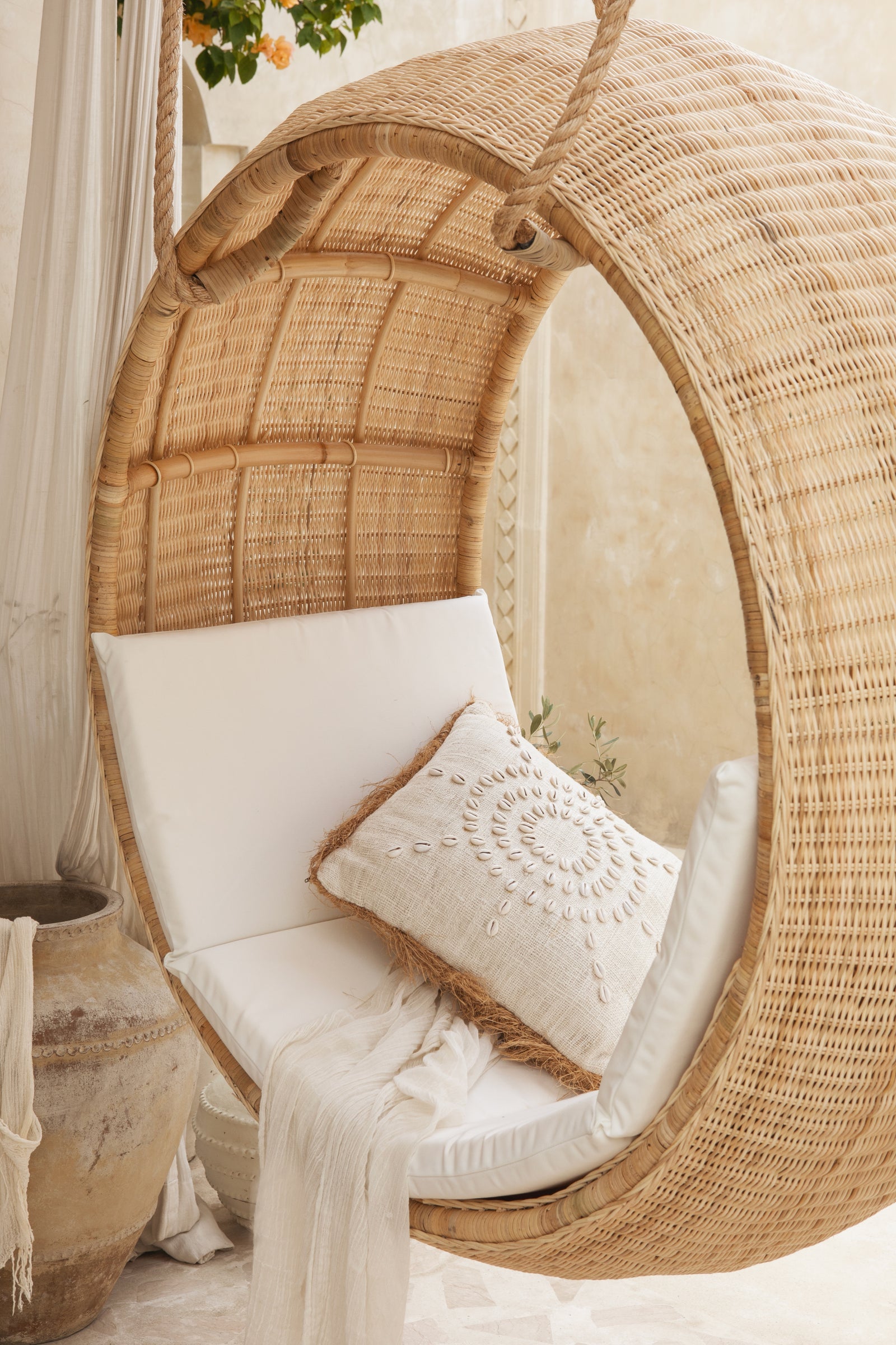 Circular Love Hanging Chair Natural PRE-ORDER NOVEMBER ARRIVAL