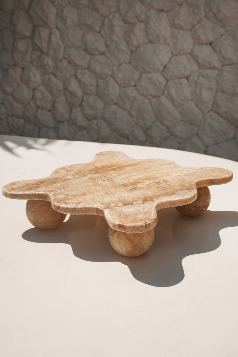 Onyx Footed Wave Tray #2 | PRE-ORDER SEPTEMBER ARRIVAL