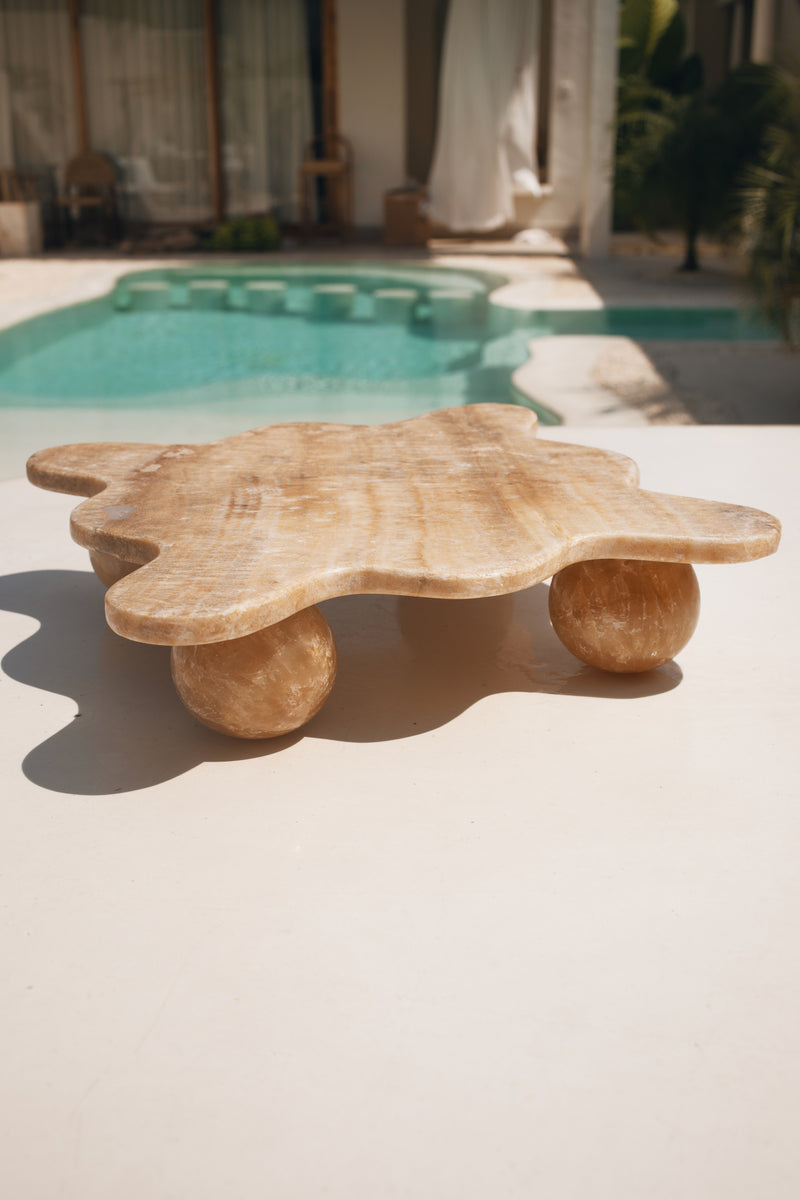 Onyx Footed Wave Tray #2 | PRE-ORDER SEPTEMBER ARRIVAL