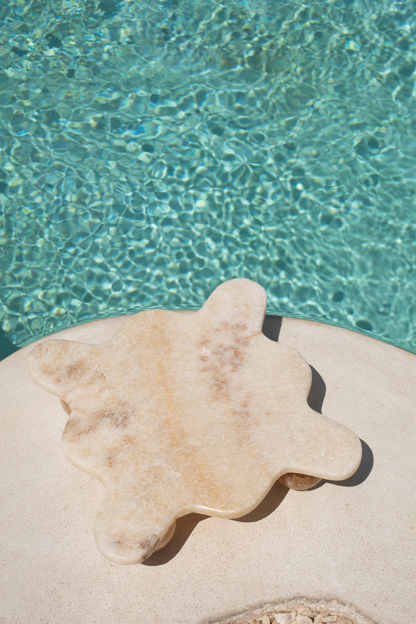 Onyx Footed Wave Tray #3 | PRE-ORDER SEPTEMBER ARRIVAL