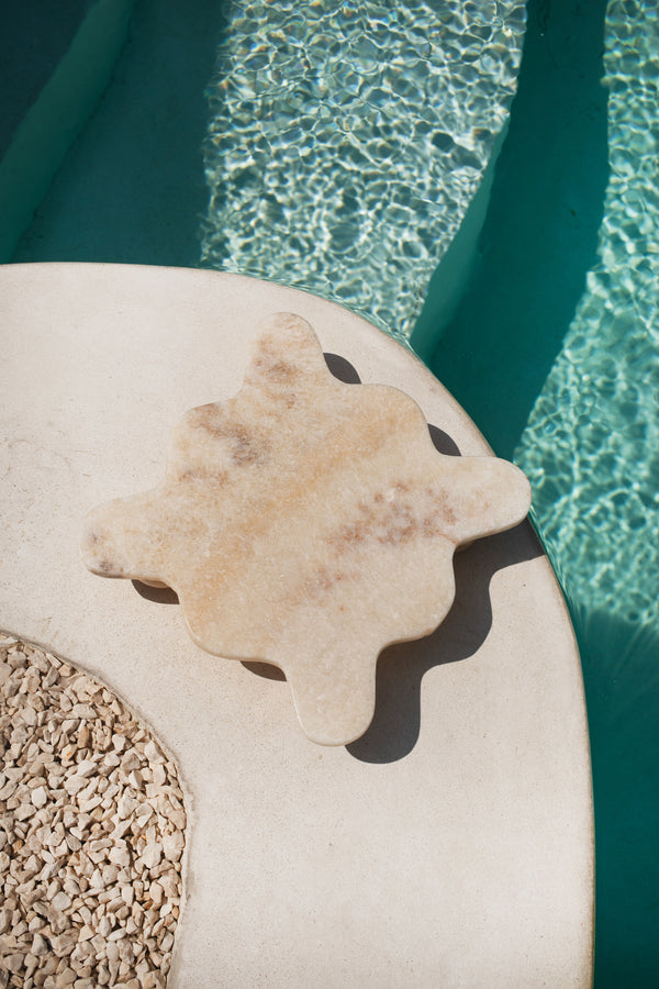 Onyx Footed Wave Tray #3 | PRE-ORDER SEPTEMBER ARRIVAL