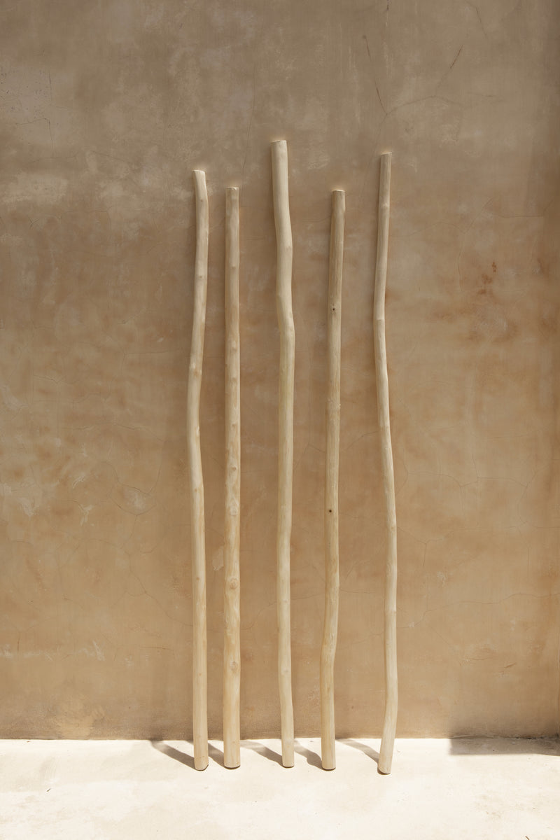 TEAK LATTE POLES