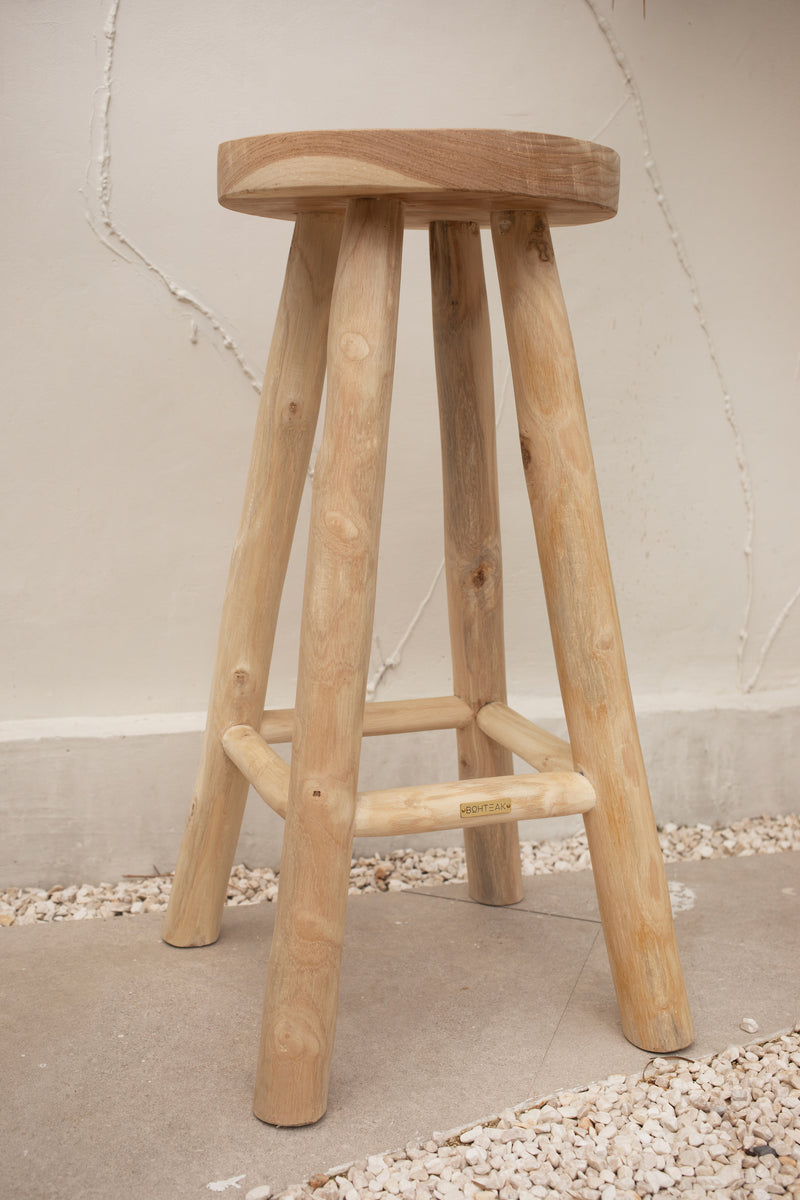 Teak Branch Counter Stool | PRE-ORDER SEPTEMBER ARRIVAL