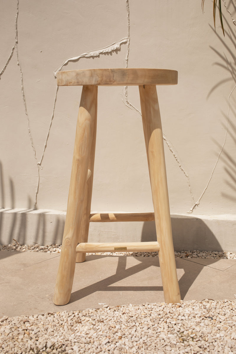 Teak Branch Counter Stool | PRE-ORDER SEPTEMBER ARRIVAL