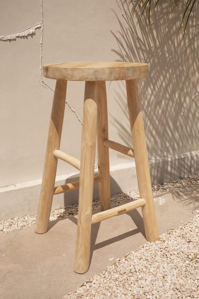 Teak Branch Counter Stool | PRE-ORDER SEPTEMBER ARRIVAL