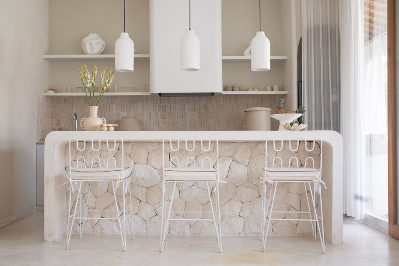 Wavy Bar Stool