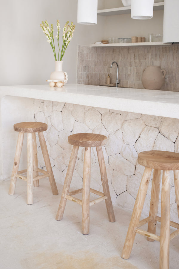 Teak Branch Counter Stool | PRE-ORDER SEPTEMBER ARRIVAL