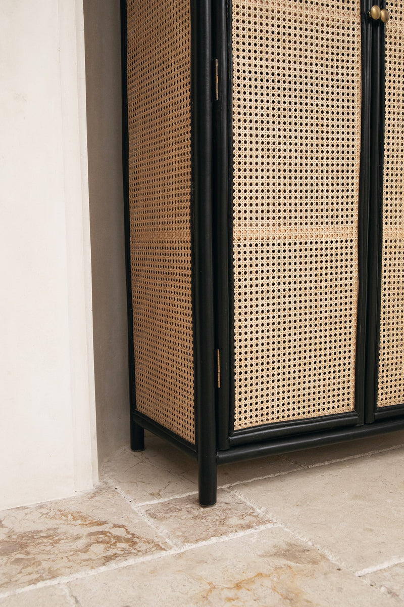 XANDER ARCH CABINET | BLACK | PRE-ORDER 14-16 WEEKS LEAD TIME