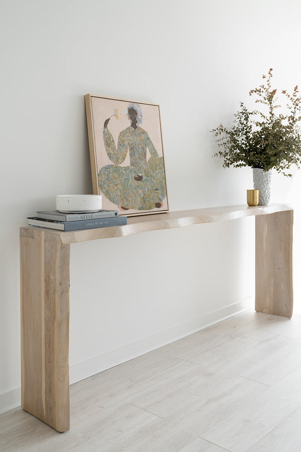 Wave Teak Console | PRE-ORDER MAY ARRIVAL