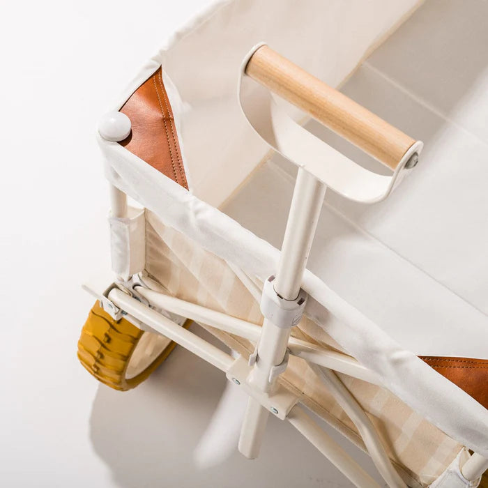 Business and Pleasure | The Beach Cart - Monaco Natural Stripe