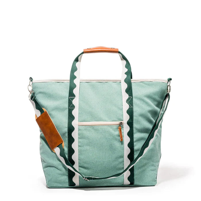 Business and Pleasure | The Cooler Tote Bag - Rivie Green