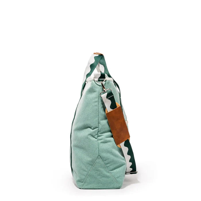 Business and Pleasure | The Cooler Tote Bag - Rivie Green