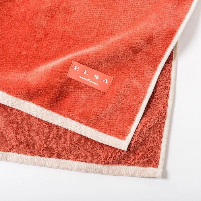 Business and Pleasure | The Beach Towel - Elsa Red