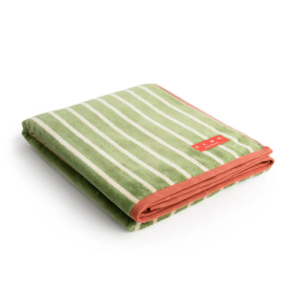 Business and Pleasure | The Beach Towel - Elsa Stripe