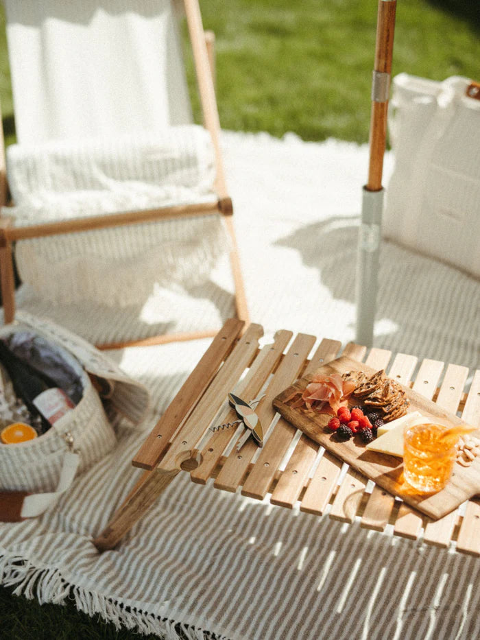 Business and Pleasure | The Folding Picnic Table - Teak