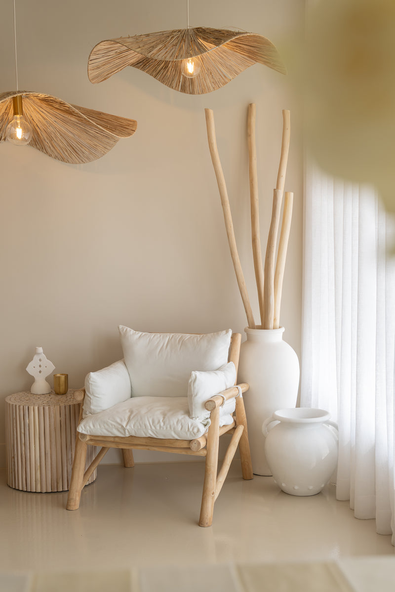 TEAK LATTE POLES