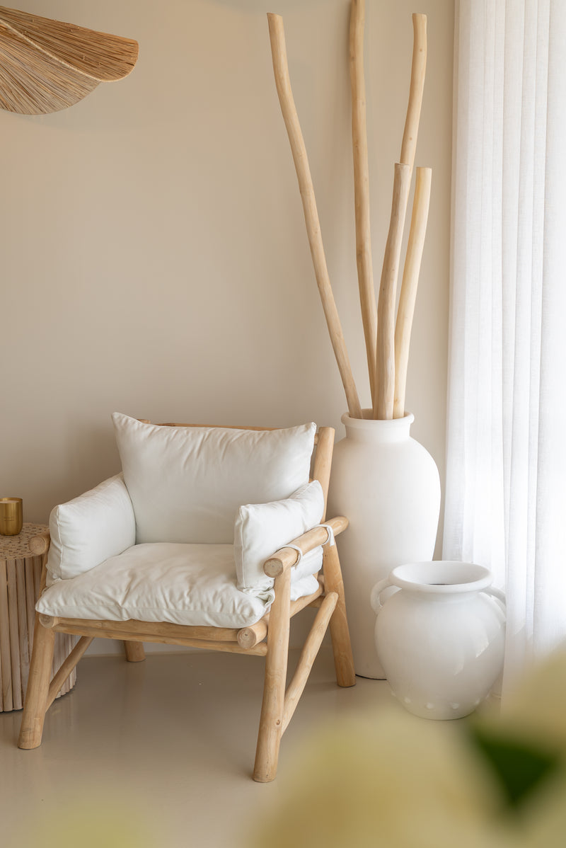 TEAK LATTE POLES