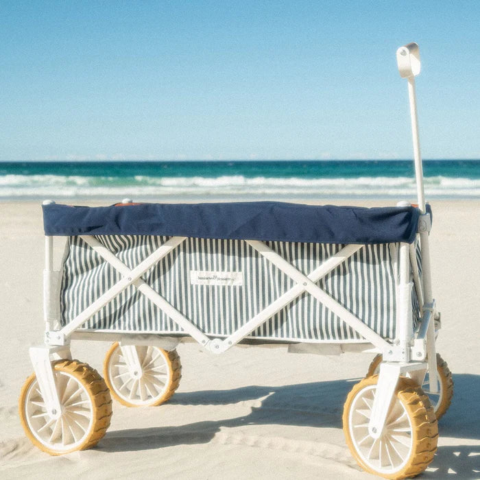 Business and Pleasure | The Beach Cart - Lauren's Navy Stripe