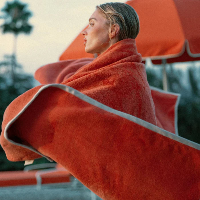 Business and Pleasure | The Beach Towel - Elsa Red