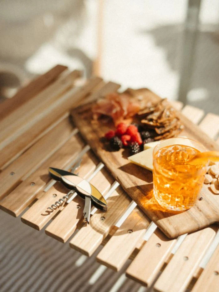 Business and Pleasure | The Folding Picnic Table - Teak