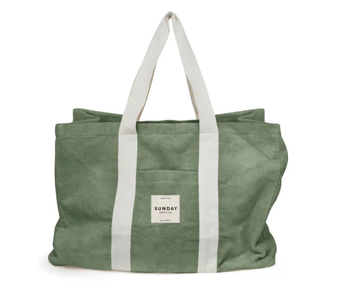 Sunday Supply | Tallow Towelling Beach Bag