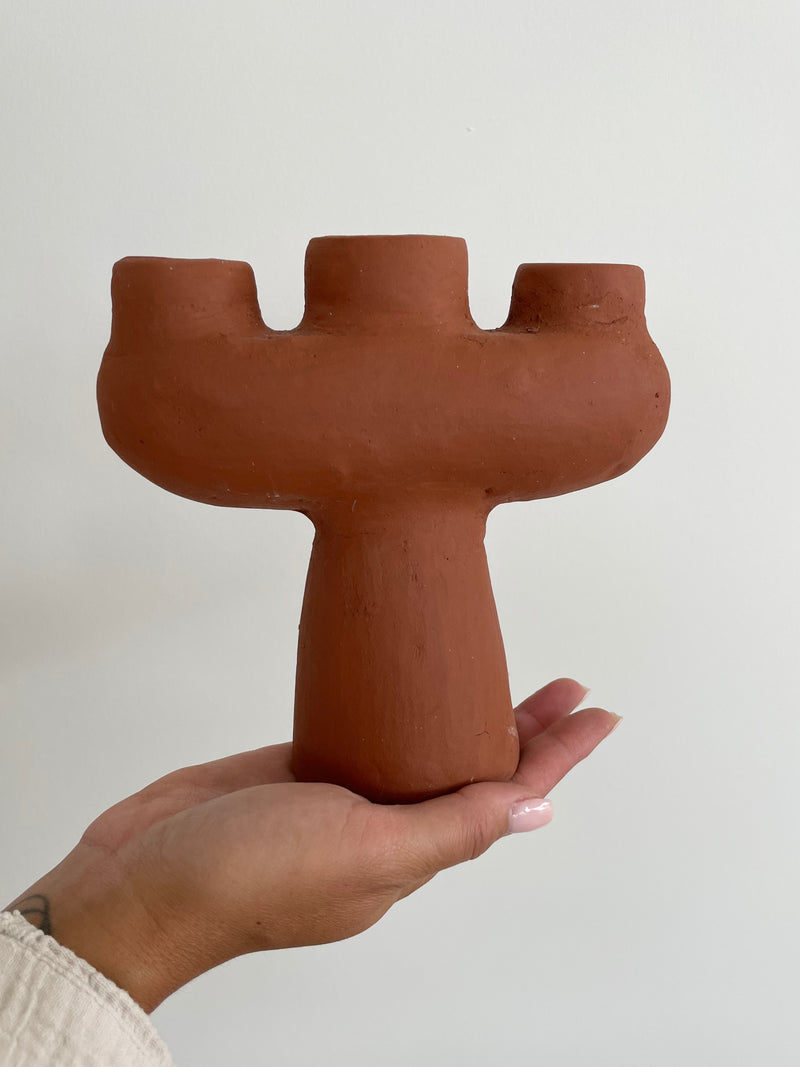 Gypsy Candle Holder | Terracotta