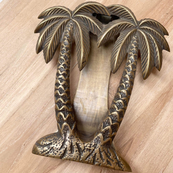 Double-Palm Tree Door Knocker