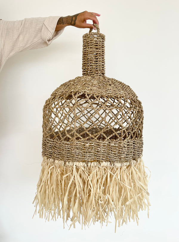 The Bali Shade with Raffia