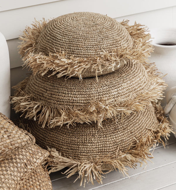 Raffia Circular Cushion | 50* | 60* | *70