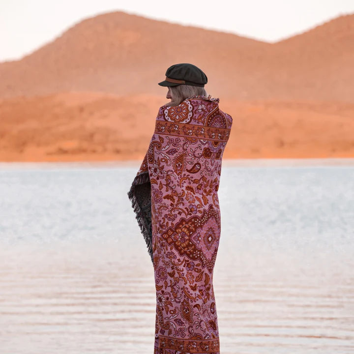 Isla In Bloom | Sahara Picnic Rug