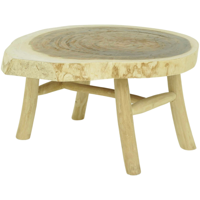 Teak Branch Coffee Table - Round  | 100CM X 80CM | PRE-ORDER DECEMBER ARRIVAL