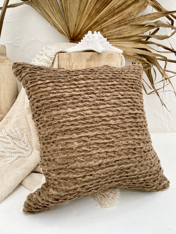 Rye Jute Cushion