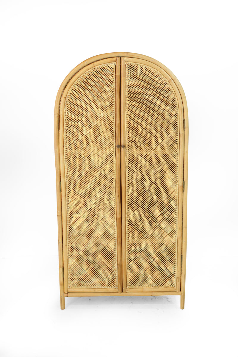 India Arch Cabinet - Closed Weave Webbing