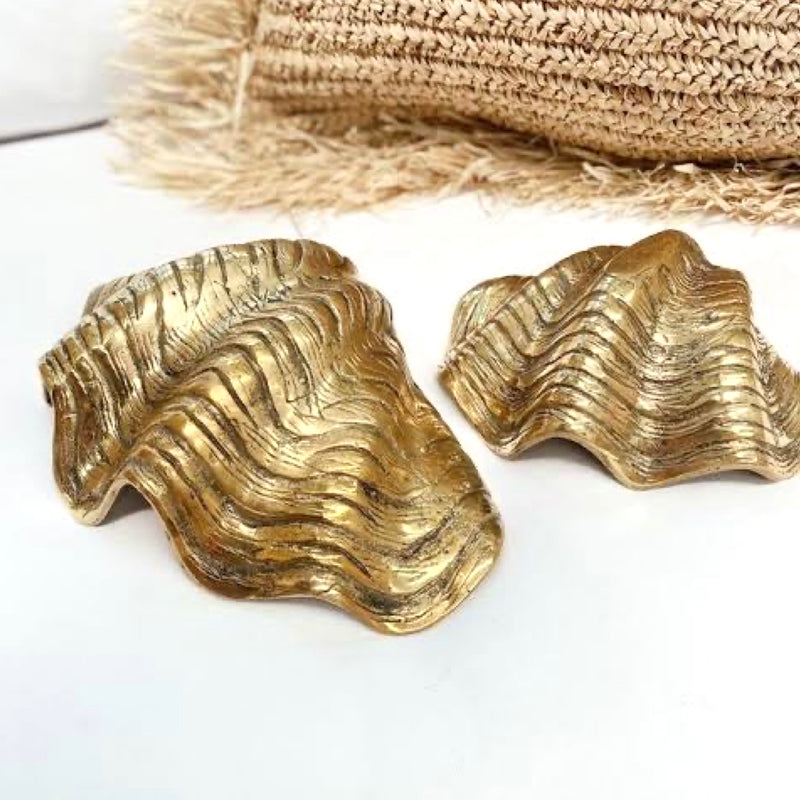 BRASS CLAM SHELL | M/L