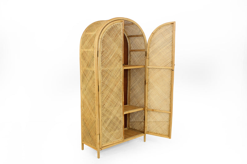 India Arch Cabinet - Closed Weave Webbing