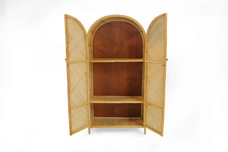 India Arch Cabinet - Closed Weave Webbing