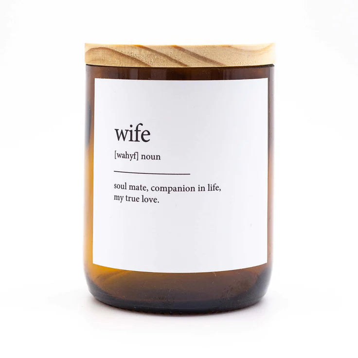 Commonfolk Collective | Dictionary Meaning Candle - Wife | Palm Desert